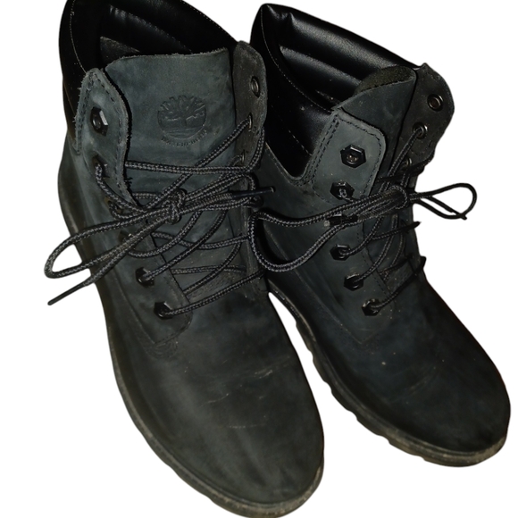 Timberland Ortholite Navy Blue boots 8.5 - Picture 2 of 6